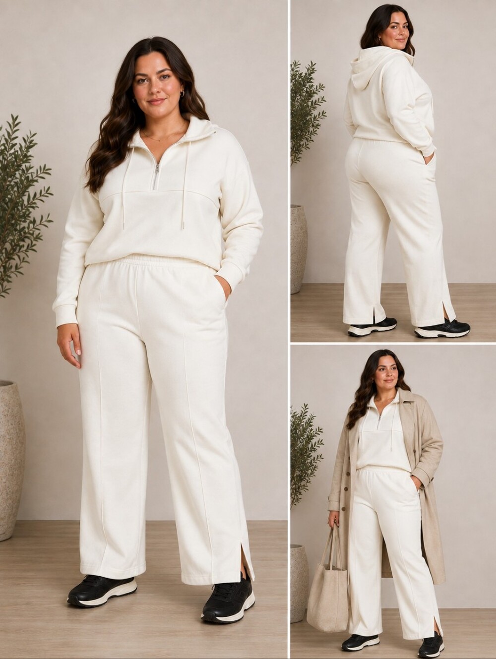 Old Navy White High waisted Sweatpants